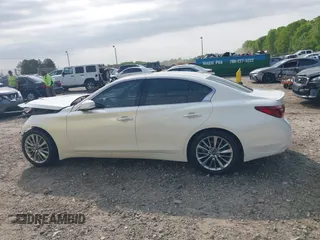 2021 Infiniti Q50 Luxe z VIN JN1EV7BP7MM700965, wystawiony jako IAAI lot #41998024 z przebiegiem 44 897 mil mil oraz . Historia ofert i sprzedaży dostępna na DreamBid. Obrazek 15.