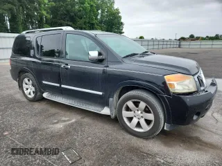 2010 Nissan Armada Titanium z VIN 5N1BA0ND0AN619506, wystawiony jako Copart lot #58329005 z przebiegiem 212 496 mil mil oraz Szkoda całkowita • Salvage title. Historia ofert i sprzedaży dostępna na DreamBid. Obrazek 4.