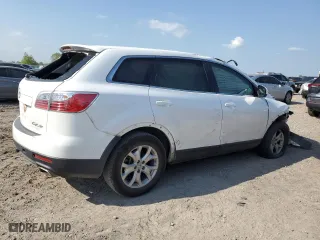 2012 Mazda CX-9 Touring with VIN JM3TB2CA7C0334366, listed as a Copart auction lot 53081015 with 0 mi miles and Salvage Title. Bid and sale history available at carsss.com. Image 3.