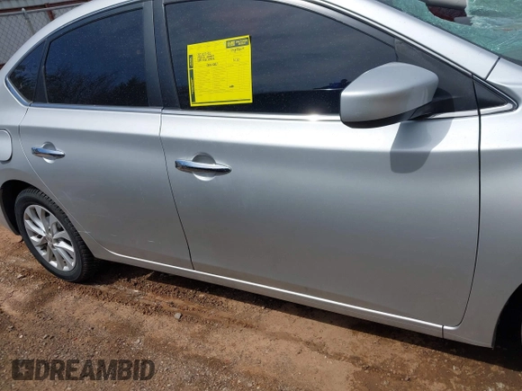 2019 Nissan Sentra SV z VIN 3N1AB7AP2KY296928, wystawiony jako IAAI lot #41923708 z przebiegiem 70 853 mil mil oraz . Historia ofert i sprzedaży dostępna na DreamBid. Obrazek 13.