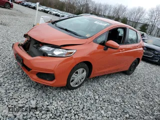 2018 Honda Fit LX with VIN 3HGGK5H43JM700138, listed as a Copart auction lot 52957555 with 55,309 mi miles and Salvage Title. Bid and sale history available at carsss.com. Image 1.