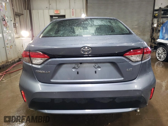 2021 Toyota Corolla LE with VIN 5YFEPMAE0MP196360, listed as a Copart auction lot 49592395 with 38,156 mi miles and Salvage Title. Bid and sale history available at DreamBid. Image 6.