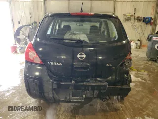 2009 Nissan Versa 1.8 SL with VIN 3N1BC13E39L351372, listed as a Copart auction lot 87274254 with 147,733 mi miles and Salvage Title. Bid and sale history available at carsss.com. Image 6.