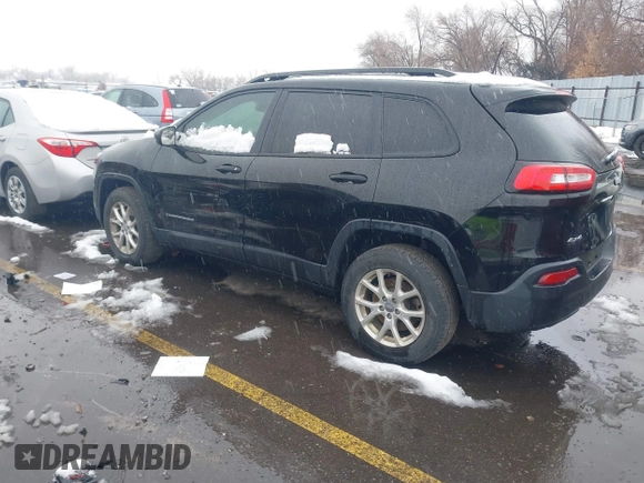 2017 Jeep Cherokee Sport with VIN 1C4PJMAB3HW599844, listed as a IAAI auction lot 41612508 with 112,237 mi miles. Bid and sale history available at carsss.com. Image 3.