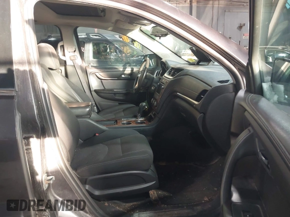 2013 Chevrolet Traverse LT with VIN 1GNKVGKD1DJ159409, listed as a IAAI auction lot 41591916 with 222,079 mi miles and . Bid and sale history available at DreamBid. Image 5.