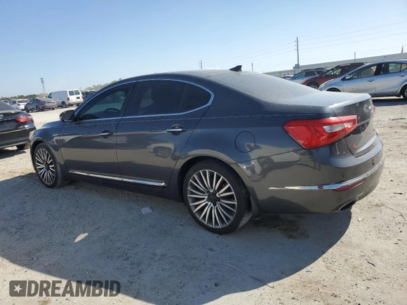 2014 Kia Cadenza Premium with VIN KNALN4D72E5124419, listed as a Copart auction lot 50237975 with 180,826 mi miles and Clean Title. Bid and sale history available at carsss.com. Image 2.