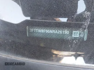 2022 Ford Maverick XL z VIN 3FTTW8F96NRA26190, wystawiony jako IAAI lot #41780843 z przebiegiem 61 539 mil mil oraz . Historia ofert i sprzedaży dostępna na DreamBid. Obrazek 9.