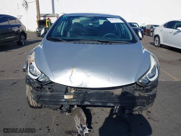 2014 Hyundai Elantra Limited with VIN 5NPDH4AEXEH495118, listed as a IAAI auction lot 40694475 with 61,127 mi miles. Bid and sale history available at carsss.com. Image 12.