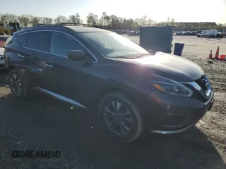 2018 Nissan Murano Platinum with VIN 5N1AZ2MH4JN158539, listed as a Copart auction lot 50944545 with 106,345 mi miles and Salvage Title. Bid and sale history available at carsss.com. Image 4.