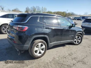 2019 Jeep Compass Altitude with VIN 3C4NJCBB9KT614537, listed as a Copart auction lot 53505475 with 120,623 mi miles and Salvage title. Bid and sale history available at DreamBid. Image 3.