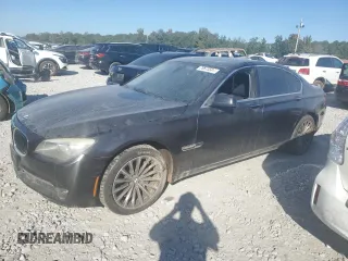 2012 BMW 7 Series 740i with VIN WBAKA4C58CC613763, listed as a Copart auction lot 76673584 with 88,316 mi miles and Clean Title. Bid and sale history available at carsss.com. Image 1.