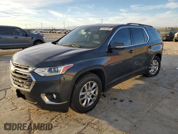 2020 Chevrolet Traverse LT Leather with VIN 1GNERHKWXLJ325613, listed as a Copart auction lot 42461055 with 71,859 mi miles and Salvage Title. Bid and sale history available at carsss.com. Image 1.