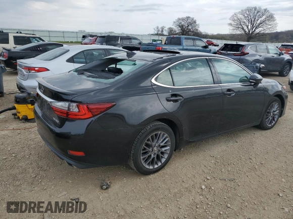 2018 Lexus ES with VIN 58ABK1GG4JU093065, listed as a Copart auction lot 54733005 with 92,442 mi miles and Clean Title. Bid and sale history available at carsss.com. Image 3.