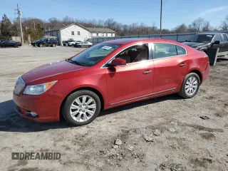 2012 Buick LaCrosse Premium 1 with VIN 1G4GD5ER9CF299699, listed as a Copart auction lot 46454695 with 100,308 mi miles and Salvage Title. Bid and sale history available at carsss.com. Image 1.