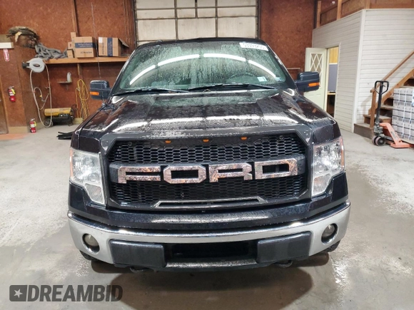 2013 Ford F-150 XL with VIN 1FTFW1EF1DFD11886, listed as a Copart auction lot 53393255 with 294,772 mi miles and Salvage Title. Bid and sale history available at carsss.com. Image 5.