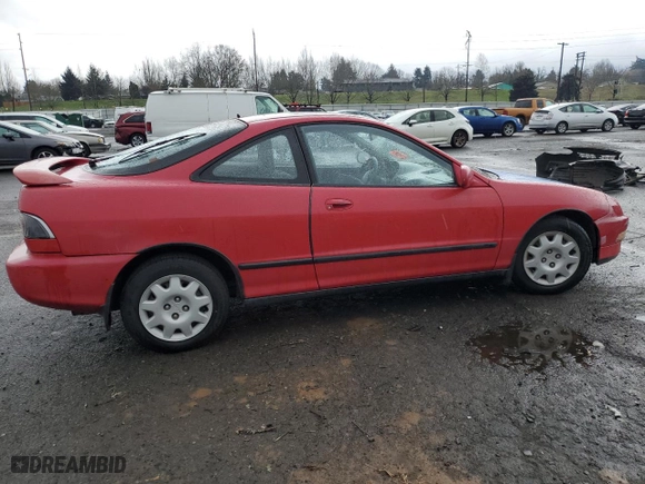 1995 Acura Integra LS with VIN JH4DC4458SS037325, listed as a Copart auction lot 43279545 with 186,649 mi miles and Salvage Title. Bid and sale history available at carsss.com. Image 3.