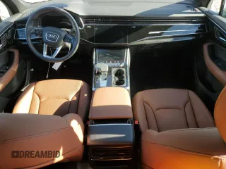 2023 Audi Q7 Prestige with VIN WA1VXBF72PD020328, listed as a Copart auction lot 73369314 with 3,839 mi miles and Salvage title. Bid and sale history available at DreamBid. Image 8.