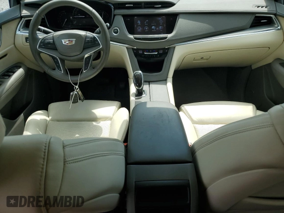 2017 Cadillac XT5 Luxury FWD with VIN 1GYKNBRS5HZ227907, listed as a Copart auction lot 73787804 with 46,893 mi miles and Non Repairable. Bid and sale history available at DreamBid. Image 8.