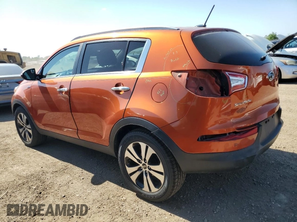 2011 Kia Sportage EX with VIN KNDPCCA25B7101455, listed as a Copart auction lot 63502445 with 93,274 mi miles and Salvage title. Bid and sale history available at DreamBid. Image 2.