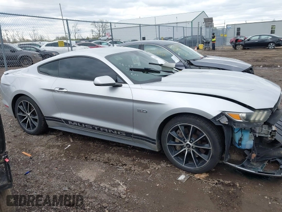 2016 Ford Mustang GT with VIN 1FA6P8CF0G5332186, listed as a IAAI auction lot 42045145 with 120,514 mi miles. Bid and sale history available at carsss.com. Image 14.
