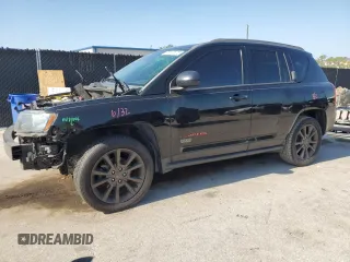 2016 Jeep Compass Sport with VIN 1C4NJCBB1GD702883, listed as a Copart auction lot 66502675 with 99,271 mi miles and Salvage title. Bid and sale history available at DreamBid. Image 1.