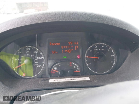 2018 Ram ProMaster Cargo with VIN 3C6TRVCG5JE138772, listed as a IAAI auction lot 41544444 with 87,477 mi miles and . Bid and sale history available at DreamBid. Image 7.