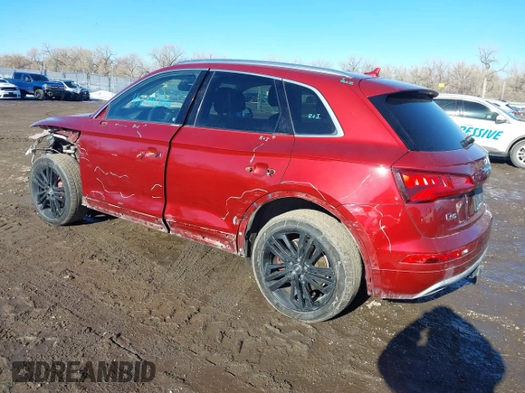 2018 Audi Q5 Prestige z VIN WA1CNAFY6J2104817, wystawiony jako IAAI lot #41644266 z przebiegiem 100 847 mil mil oraz . Historia ofert i sprzedaży dostępna na DreamBid. Obrazek 3.