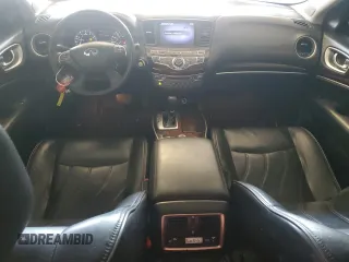 2013 Infiniti JX35 with VIN 5N1AL0MM3DC329297, listed as a Copart auction lot 74493194 with 144,639 mi miles and Salvage Title. Bid and sale history available at carsss.com. Image 8.