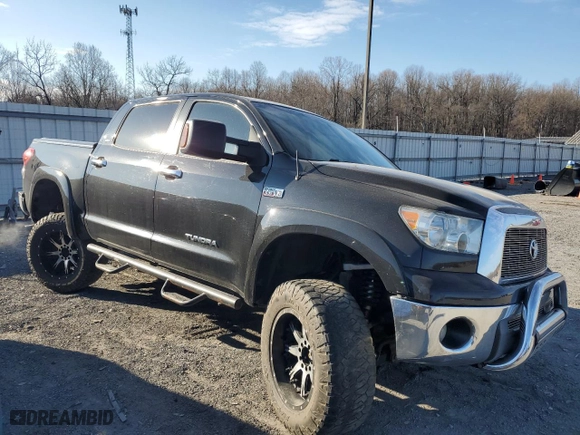 2008 Toyota Tundra 4WD Truck with VIN 5TFDV541X8X046179, listed as a Copart auction lot 47072585 with 223,197 mi miles and Salvage Title. Bid and sale history available at carsss.com. Image 4.