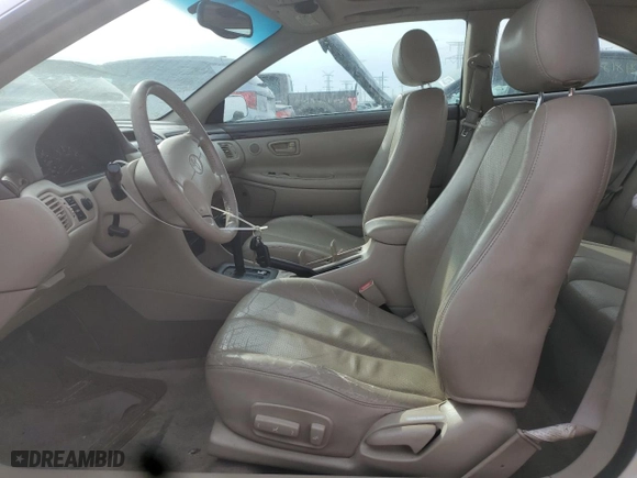 2000 Toyota Camry Solara SE with VIN 2T1CF28P5YC395724, listed as a Copart auction lot 42675885 with 233,895 mi miles and Salvage Title. Bid and sale history available at carsss.com. Image 7.