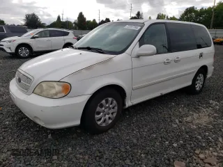 2004 Kia Sedona LX with VIN KNDUP131346544101, listed as a Copart auction lot 72207784 with 0 mi miles and Salvage Title. Bid and sale history available at carsss.com. Image 1.