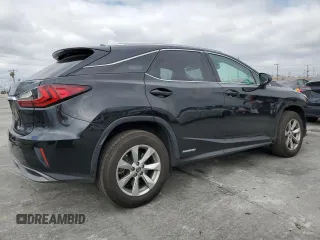 2019 Lexus RX 450h z VIN 2T2BGMCAXKC037688, wystawiony jako Copart lot #54735715 z przebiegiem 166 966 mil mil oraz Szkoda całkowita • Salvage title. Historia ofert i sprzedaży dostępna na DreamBid. Obrazek 3.