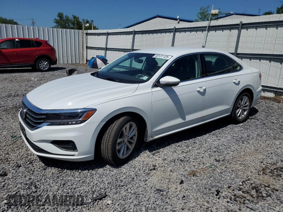 2020 Volkswagen Passat SE z VIN 1VWSA7A38LC025493, wystawiony jako Copart lot #60131125 z przebiegiem 45 060 mil mil oraz Szkoda całkowita • Salvage title. Historia ofert i sprzedaży dostępna na DreamBid. Obrazek 1.