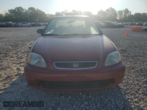 1998 Honda Civic LX with VIN 1HGEJ6673WL025977, listed as a Copart auction lot 71440864 with 157,780 mi miles and Salvage Title. Bid and sale history available at carsss.com. Image 5.