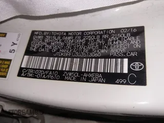 2016 Toyota Prius Two with VIN JTDKBRFU3G3513060, listed as a IAAI auction lot 41789034 with 153,391 mi miles and . Bid and sale history available at DreamBid. Image 9.
