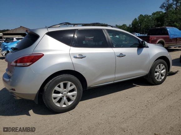 2012 Nissan Murano SL with VIN JN8AZ1MU1CW101907, listed as a Copart auction lot 53204195 with 219,316 mi miles and Salvage Title. Bid and sale history available at carsss.com. Image 3.