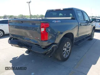 2021 Chevrolet Silverado 1500 RST with VIN 1GCPYEEK3MZ386123, listed as a IAAI auction lot 42020558 with 79,269 mi miles and . Bid and sale history available at DreamBid. Image 4.