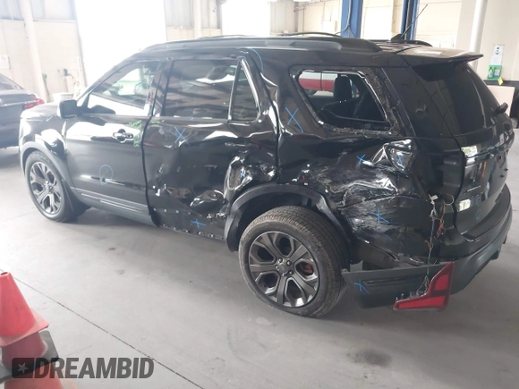 2018 Ford Explorer Sport with VIN 1FM5K8GT8JGB63417, listed as a IAAI auction lot 42580264 with 106,103 mi miles and . Bid and sale history available at DreamBid. Image 3.