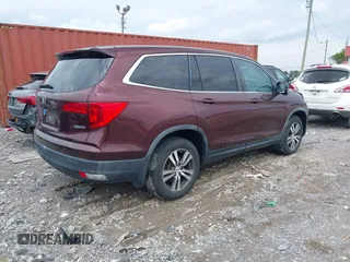 2016 Honda Pilot EX-L with VIN 5FNYF6H55GB082646, listed as a IAAI auction lot 42682375 with 96,314 mi miles and . Bid and sale history available at DreamBid. Image 4.