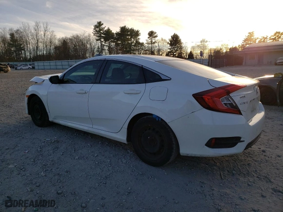 2016 Honda Civic Sedan LX with VIN 19XFC2F51GE211452, listed as a Copart auction lot 80731194 with 0 mi miles and Salvage Title. Bid and sale history available at carsss.com. Image 2.