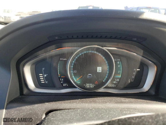 2016 Volvo XC60 T5 Platinum with VIN YV4612RM2G2848286, listed as a Copart auction lot 44978165 with 135,167 mi miles and Salvage Title. Bid and sale history available at carsss.com. Image 9.