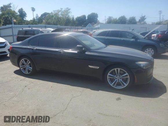 2011 BMW 7 Series 750i with VIN WBAKA8C54BCY37151, listed as a Copart auction lot 59629625 with 189,662 mi miles and Clean title. Bid and sale history available at DreamBid. Image 4.