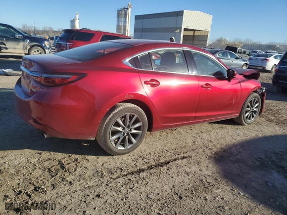 2018 Mazda Mazda6 Sport with VIN JM1GL1U58J1305095, listed as a Copart auction lot 81039804 with 128,407 mi miles and Salvage Title. Bid and sale history available at carsss.com. Image 3.