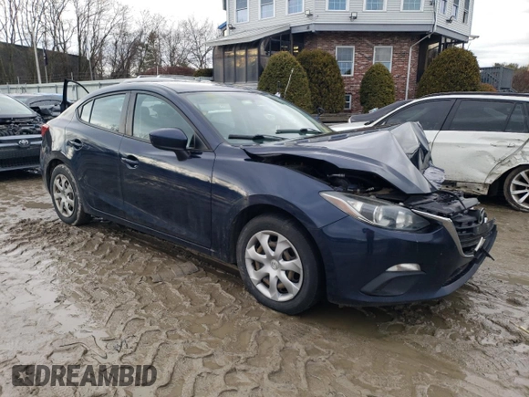 2016 Mazda 3 i Sport with VIN JM1BM1T70G1309807, listed as a Copart auction lot 47863765 with 195,799 mi miles and Salvage Title. Bid and sale history available at DreamBid. Image 4.