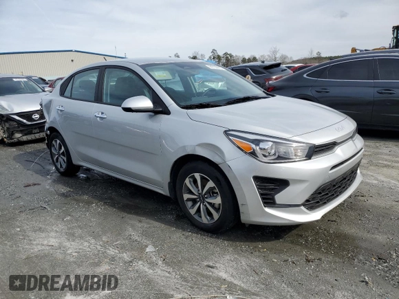 2023 Kia Rio S with VIN 3KPA24AD1PE613494, listed as a Copart auction lot 44793635 with 11,944 mi miles and Salvage Title. Bid and sale history available at carsss.com. Image 4.