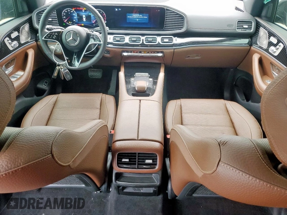 2024 Mercedes-Benz GLE 450 with VIN 4JGFB5KB3RB100087, listed as a Copart auction lot 51810665 with 3,983 mi miles and Salvage title. Bid and sale history available at DreamBid. Image 8.