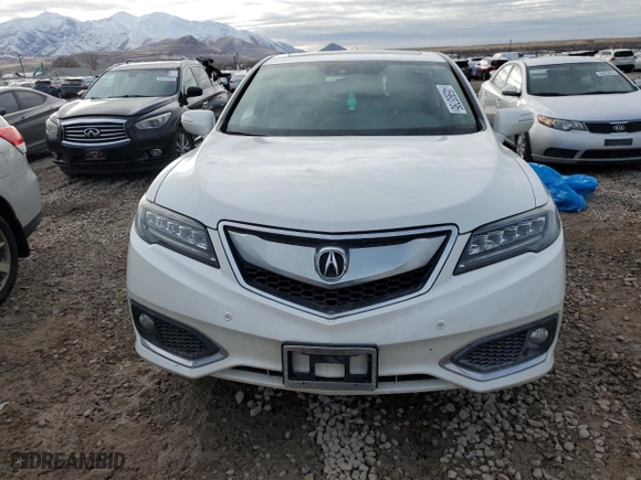 2016 Acura RDX Advance Pkg with VIN 5J8TB4H78GL026971, listed as a Copart auction lot 45993795 with 164,072 mi miles and Salvage Title. Bid and sale history available at carsss.com. Image 5.