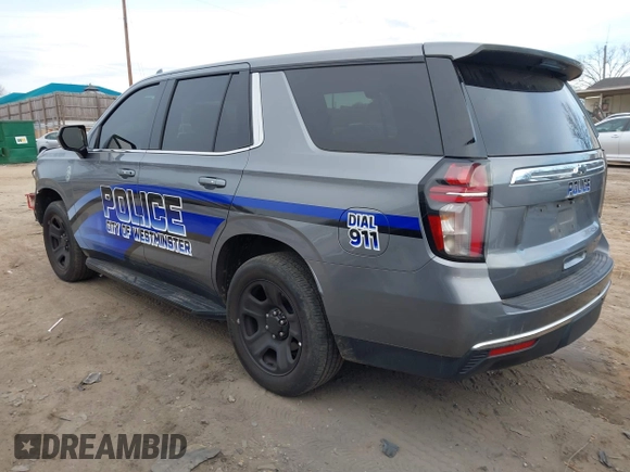2022 Chevrolet Tahoe Commercial z VIN 1GNSCLED2NR211806, wystawiony jako IAAI lot #41422967 z przebiegiem 44 869 mil mil oraz . Historia ofert i sprzedaży dostępna na DreamBid. Obrazek 3.