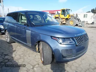 2022 Land Rover Range Rover Westminster z VIN SALGS2RU2NA460782, wystawiony jako IAAI lot #41603429 z przebiegiem 55 166 mil mil oraz . Historia ofert i sprzedaży dostępna na DreamBid. Obrazek 1.