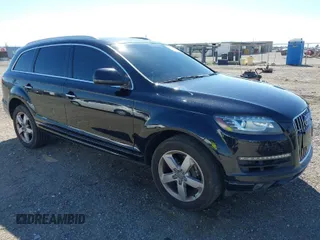 2013 Audi Q7 3.0L TDI Premium Plus with VIN WA1LMAFE7DD009295, listed as a IAAI auction lot 41895084 with 151,954 mi miles. Bid and sale history available at carsss.com. Image 1.